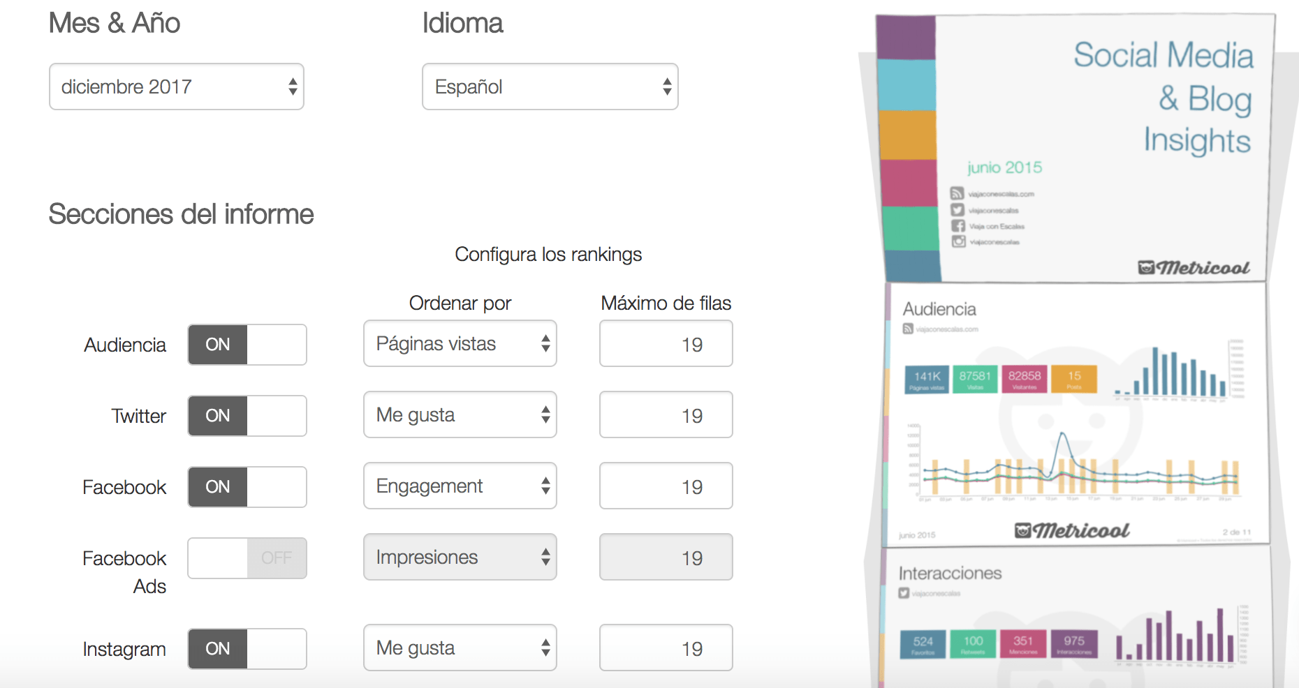metricool para twitter